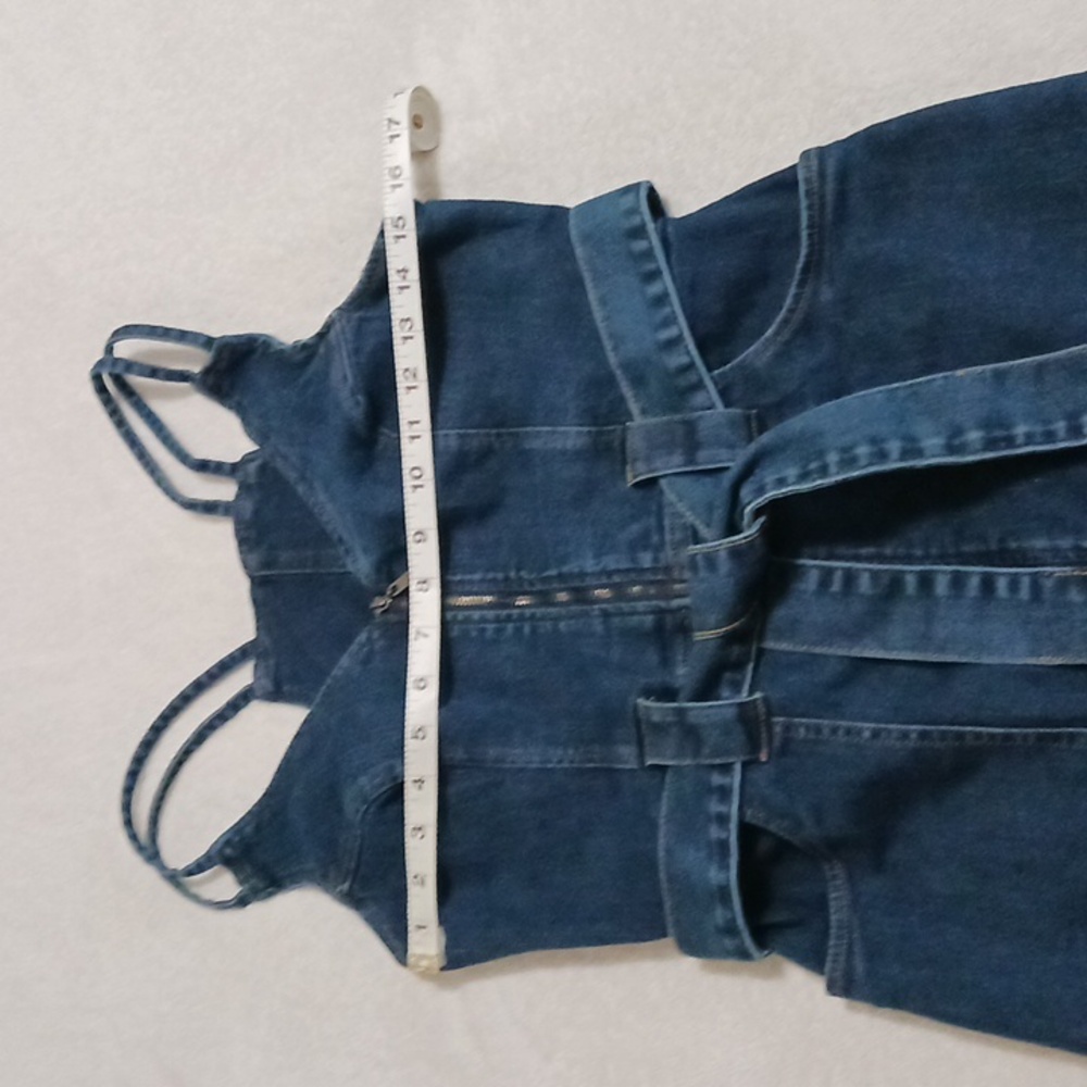 Venus Women's Dress 4 Denim Zip Closure - Picture 5 of 11